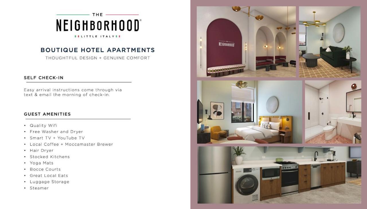 The Neighborhood Hotel Little Italy Chicago Exterior foto